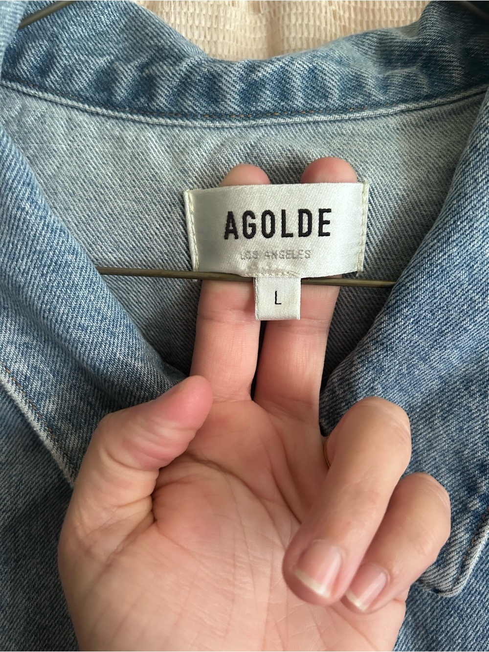 AGOLDE Charli Oversized Denim Jacket - Picture 3 of 12